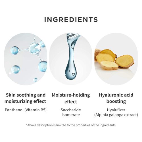 آمپول آبرسان هیالورونیک 100 درصد ولاژ Serum Wellage Real Hyaluronic Blue Ampoule