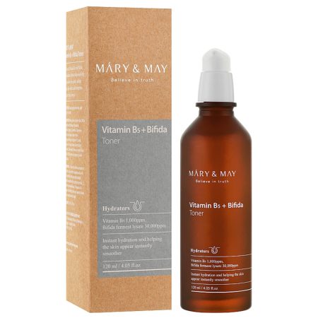 تونر آبرسان و جوانساز ویتامین B5 و لیزات تخمیر بیفیدا MARY & MAY Vitamin B5+ Bifida Toner