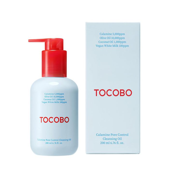 روغن پاک کننده و کنترل منافذ توکوبو TOCOBO Calamine Pore Control Cleansing Oil