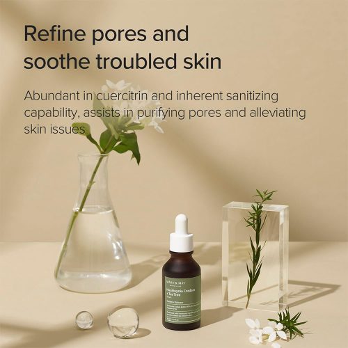 سرم تسکین دهنده هوتوینیا و تی تری مری اند می Mary & May Houttuynia Cordata + Tea Tree Serum