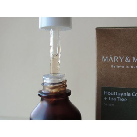 سرم تسکین دهنده هوتوینیا و تی تری مری اند می Mary & May Houttuynia Cordata + Tea Tree Serum