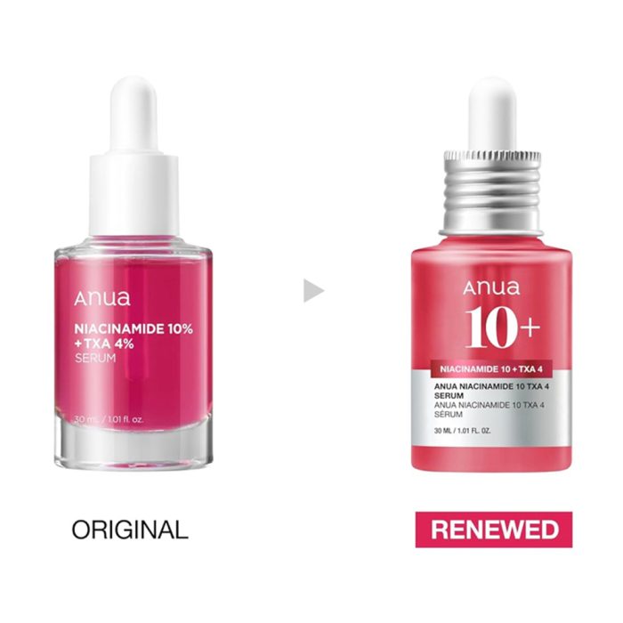 سرم ضد لک نیاسینامید 10% + ترانگزامیک اسید 4% آنوا Anua Niacinamide 10% + TXA 4% Dark Spot Correcting Serum