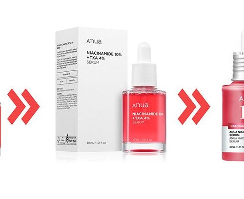سرم ضد لک نیاسینامید 10% + ترانگزامیک اسید 4% آنوا Anua Niacinamide 10% + TXA 4% Dark Spot Correcting Serum