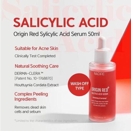 سرم لایه بردار سالیسیلیک اسید نسفیک NACIFIC Origin Red Salicylic Acid Serum