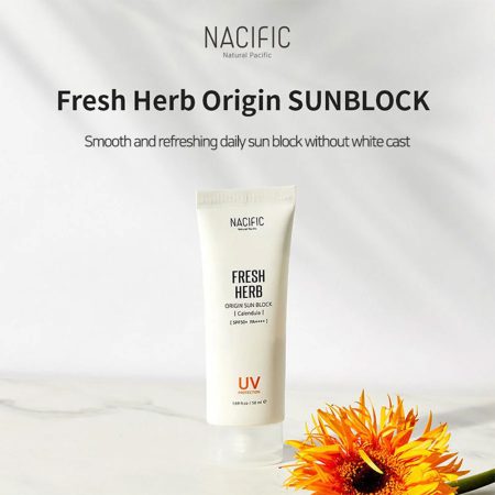 ضد آفتاب تسکین دهنده فرش هرب نسفیک NACIFIC Fresh Herb Origin Sun Block Calendula