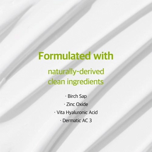 ضد آفتاب فیزیکی مرطوب کننده و تسکین دهنده راندلب ROUND LAB Birch Juice Moisturizing Mild-Up Sunscreen 50ml