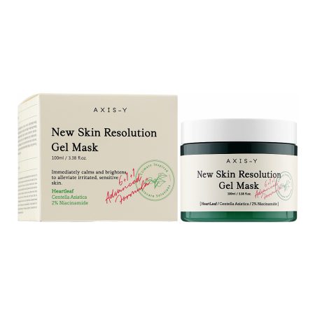 ماسک ژلی تسکین دهنده و شفاف کننده اکسیس وای AXIS-Y New Skin Resolution Gel Mask