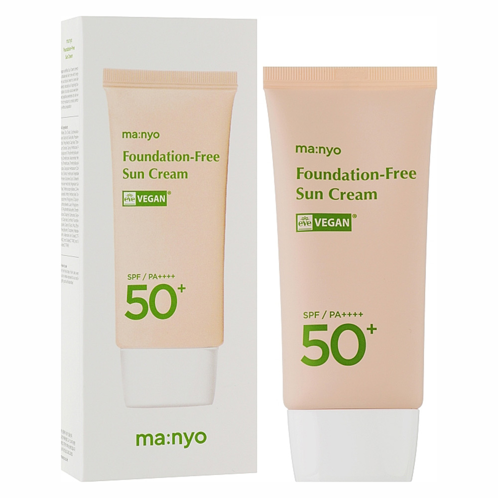 کرم ضد آفتاب مینرال فوندیشن فری منیو Manyo Foundation-Free Sun Cream ma:nyo — Foundation-Free Tone-Up