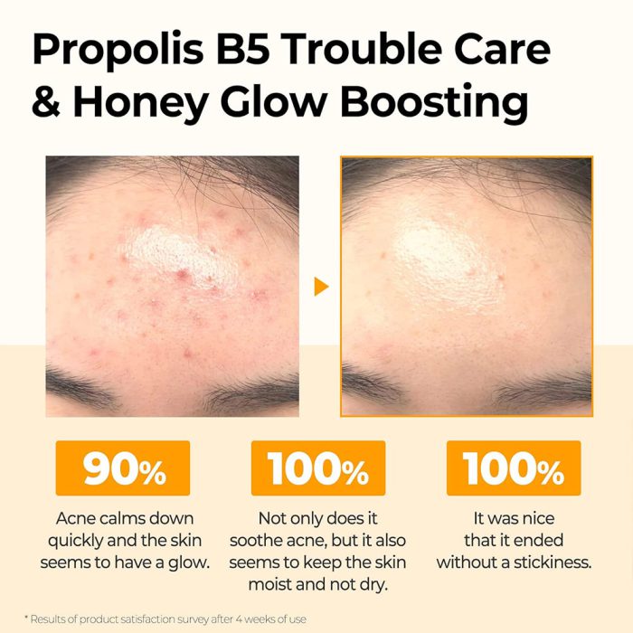 تونر ترمیم کننده و درخشان کننده پروپولیس سام بای می SOME BY MI Propolis B5 Glow Barrier Calming Toner