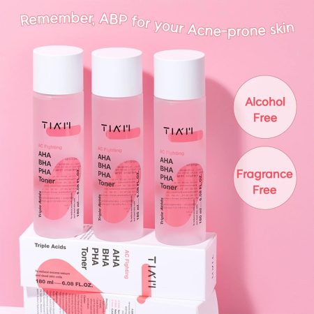 تونر ضد جوش و لایه بردار تیام TIAM AC Fighting AHA BHA PHA Toner 180ml