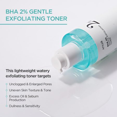 تونر لایه بردار و کنترل منافذ آنوا Anua BHA 2% Gentle Exfoliating Toner