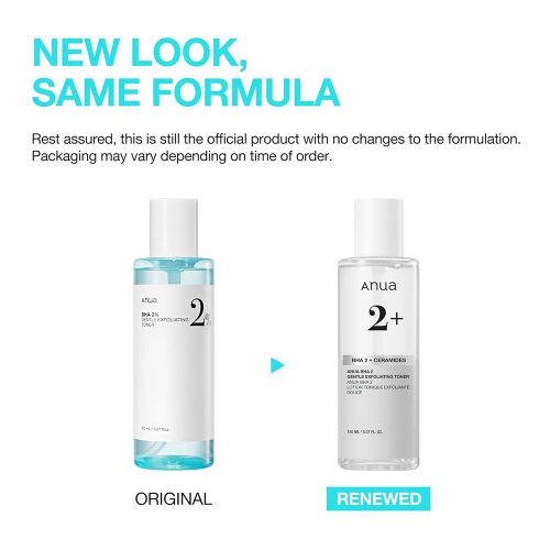 تونر لایه بردار و کنترل منافذ آنوا Anua BHA 2% Gentle Exfoliating Toner
