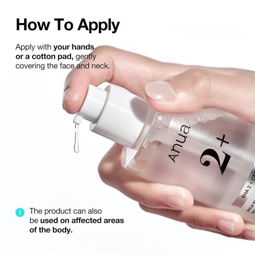 تونر لایه بردار و کنترل منافذ آنوا Anua BHA 2% Gentle Exfoliating Toner