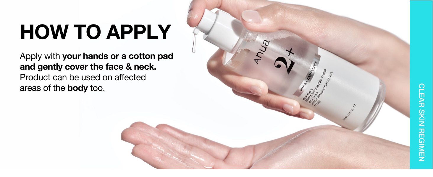 تونر لایه بردار و کنترل منافذ آنوا Anua BHA 2% Gentle Exfoliating Toner