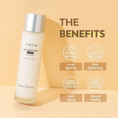 تونر مرطوب کننده میلک تیرتیر مدل لایت TIRTIR Milk Skin Toner Light