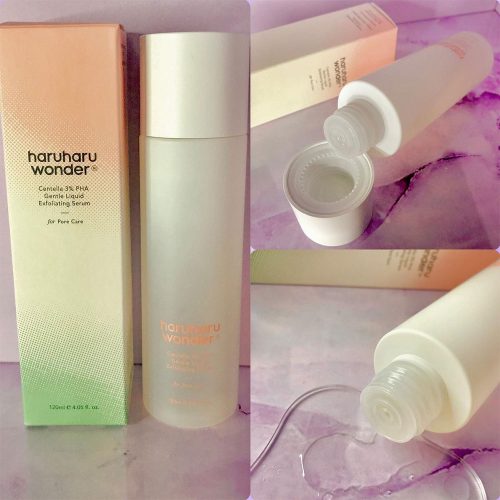 سرم لایه بردار و تسکین دهنده هاروهارو Haruharu WONDER Centella 3% PHA Gentle Liquid Exfoliating Serum