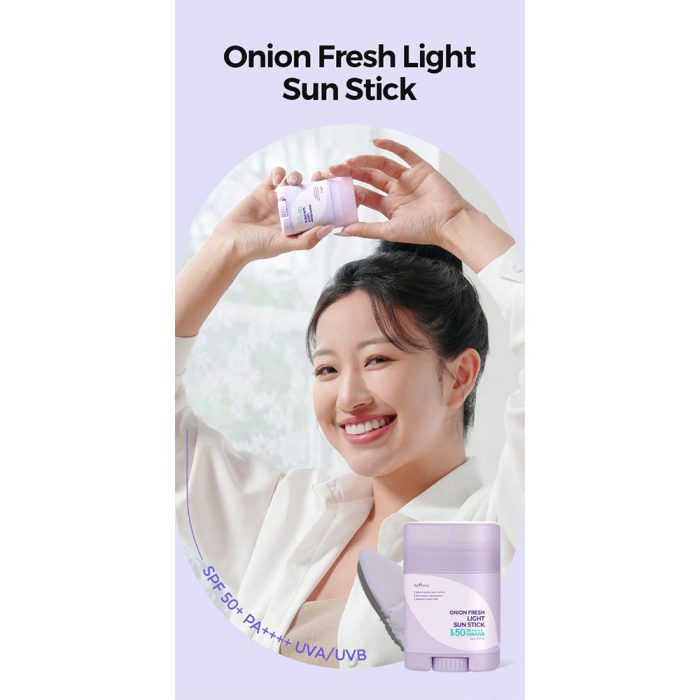 ضد آفتاب استیکی ضد لک و روشن کننده پیاز ایزنتری Isntree Onion Fresh Light Sun Stick