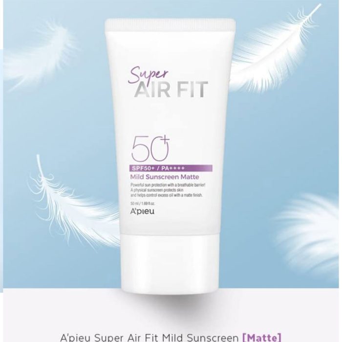 ضد آفتاب فیزیکی سوپر ایر فیت اپیو Apieu Super Air Fit Mild Sunscreen Daily Ex