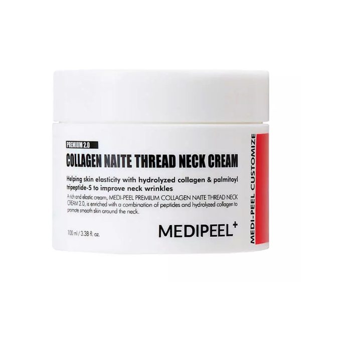 کرم لیفتینگ و ضد چروک گردن مدی پیل Medi-Peel premium collagen naite thread neck cream 2.0