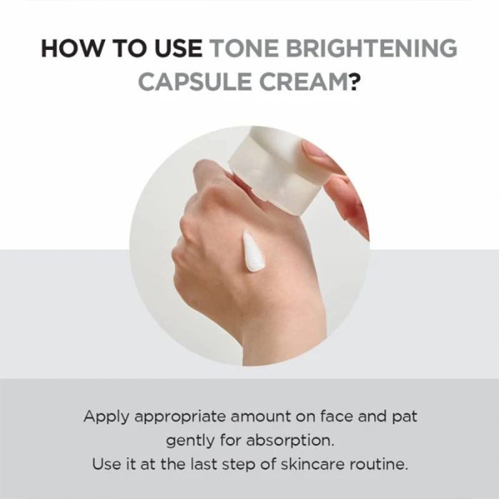 کرم کپسولی روشن کننده و مرطوب کننده اسکین 1004 SKIN1004 Centella Tone Brightening Capsule Cream