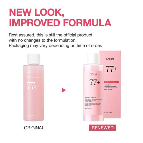 تونر اسنس مرطوب کننده و روشن کننده هلو نیاسینامید آنوا Anua Peach 77% Niacin Essence Toner