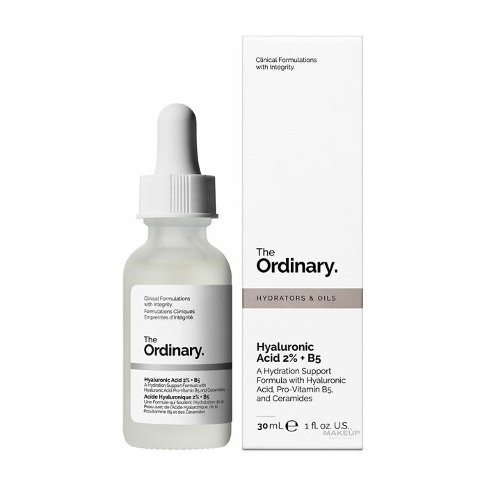 سرم آبرسان هیالورونیک اسید 2% و ویتامین B5 اوردینری The Ordinary Hyaluronic Acid 2% + B5