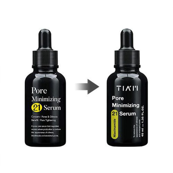 سرم روشن کننده و کنترل منافذ تیام TIAM Pore Minimizing 21 Serum