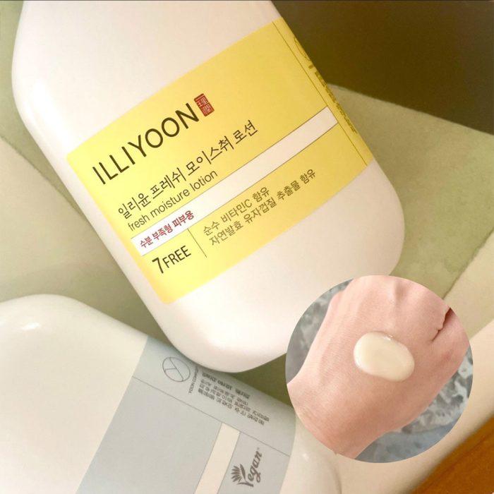 لوسیون مرطوب کننده و روشن کننده بدن ایلیون ILLIYOON Fresh Moisture Body Lotion