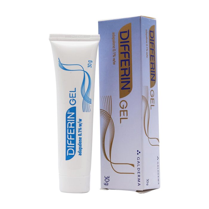 ژل ضد جوش و لایه بردار دیفرین Differin Adapalene Gel 0.1% Retinoid Acne Treatment