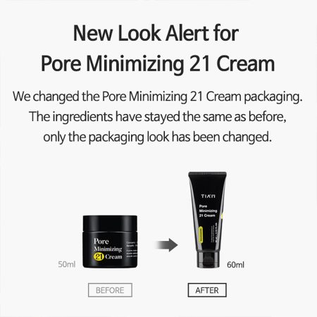 کرم روشن کننده و کنترل منافذ تیام TIAM Pore Minimizing 21 Cream