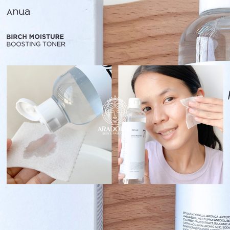 تونر تقویت کننده و مرطوب کننده شیره توس آنوا Anua Birch 70 Moisture Boosting Toner