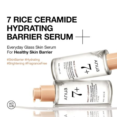 سرم آبرسان و تقویت‌کننده سد دفاعی برنج و سراماید آنوا Anua 7 Rice Ceramide Hydrating Barrier Serum