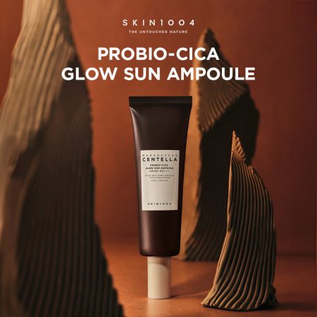 ضد آفتاب تقویت کننده و درخشان کننده پروبیو سیکا اسکین 1004 SKIN1004 Madagascar Centella Probio-cica Glow Sun Ampoule