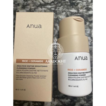 پودر شستشوی روشن کننده آنزیم برنج آنوا Anua Rice Enzyme Brightening Cleansing Powder