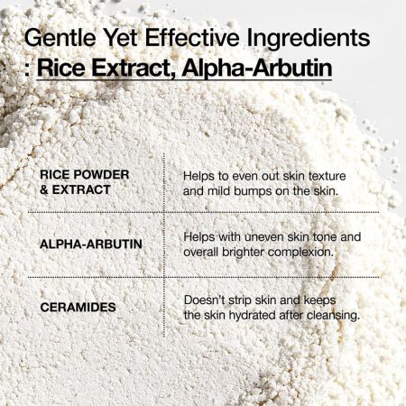 پودر شستشوی روشن کننده آنزیم برنج آنوا Anua Rice Enzyme Brightening Cleansing Powder