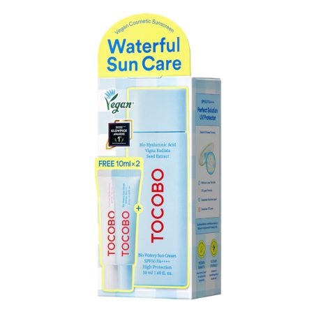 پک 3 عددی ضد آفتاب بیو واتری توکوبو TOCOBO Bio Watery Sun Cream Mini Gift Set