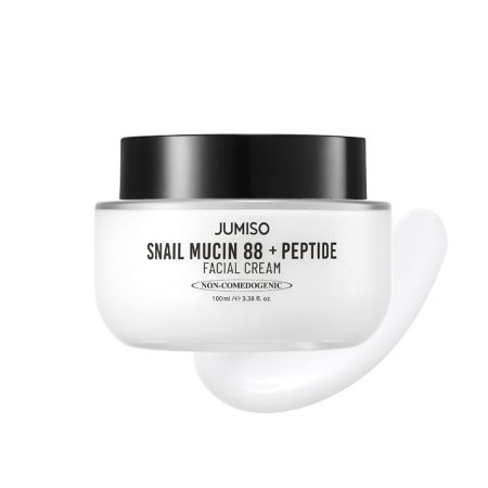 کرم آبرسان و ترمیم کننده حلزون و پپتاید جومیسو Jumiso Snail Mucin 88 + Peptide Facial Cream