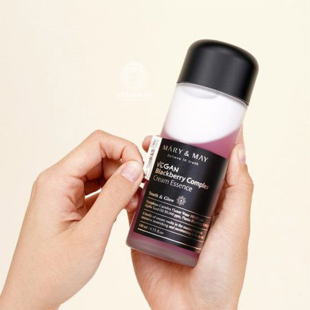 کرم اسنس آبرسان و روشن کننده کمپلکس بلک بری مری اند می Mary & May Vegan Blackberry Complex Cream Essence