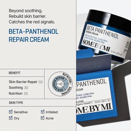 کرم ترمیم کننده بتا پانتنول سام بای می SOME BY MI Beta-Panthenol Repair Cream