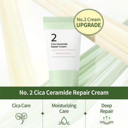 کرم ترمیم کننده و تقویت کننده سیکا سراماید شماره 2 نامبوزین NUMBUZIN No. 2 Cica Ceramide Repair Cream