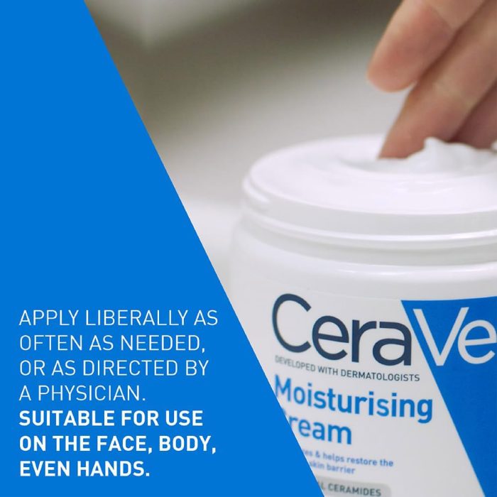 کرم مرطوب کننده پوست خشک و خیلی خشک سراوی CeraVe Moisturizing Cream For Dry To Very Dry Skin