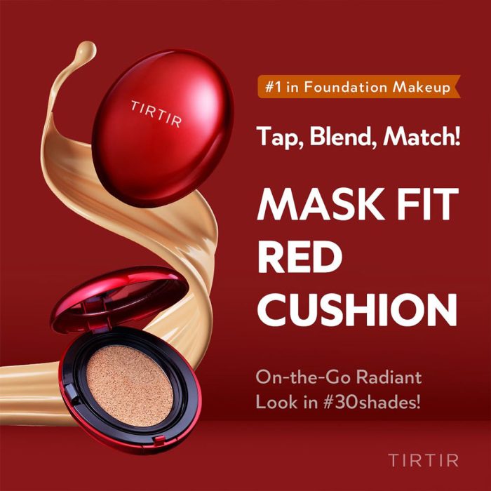 کوشن قرمز تیر تیر TIRTIR Mask Fit Cushion RED