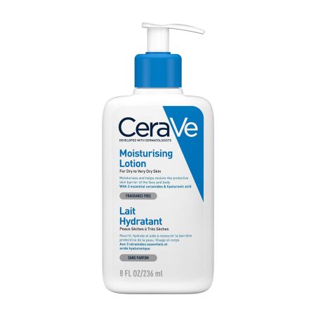 لوسیون مرطوب کننده صورت و بدن پوست خشک و خیلی خشک سراوی CeraVe Moisturising Lotion for Dry to Very Dry Skin