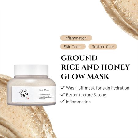 ماسک درخشان کننده و مغذی برنج و عسل بیوتی اف جوسان Beauty of Joseon Ground Rice and Honey Glow Mask