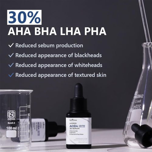 هایپر سرم لایه بردار 4 اسید ایزنتری Isntree Hyper Acid 4 AHA BHA PHA 30 Serum - تصویر 5