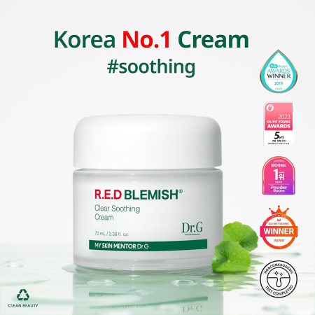 کرم آبرسان و تسکین دهنده رد بلمیش دکتر جی Dr.G Red Blemish Clear Soothing Cream