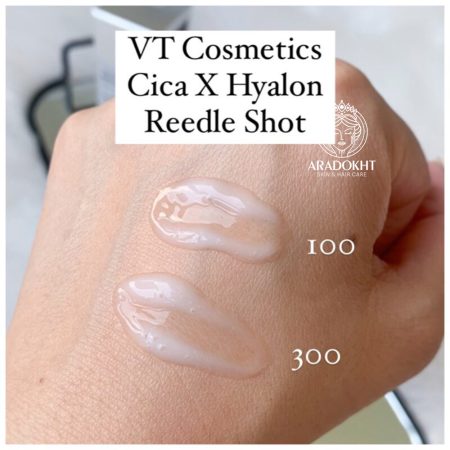 اسنس تقویت کننده و تسکین دهنده ریدل شات 100 وی تی کازمتیک VT COSMETICS CICA Reedle Shot 100 Essence