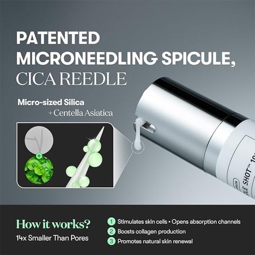 اسنس تقویت کننده و تسکین دهنده ریدل شات 100 وی تی کازمتیک VT COSMETICS CICA Reedle Shot 100 Essence