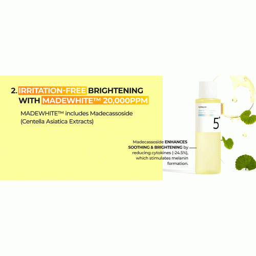 تونر روشن کننده شماره 5 نامبوزین Numbuzin No. 5+ Vitamin Boosting Essential Toner
