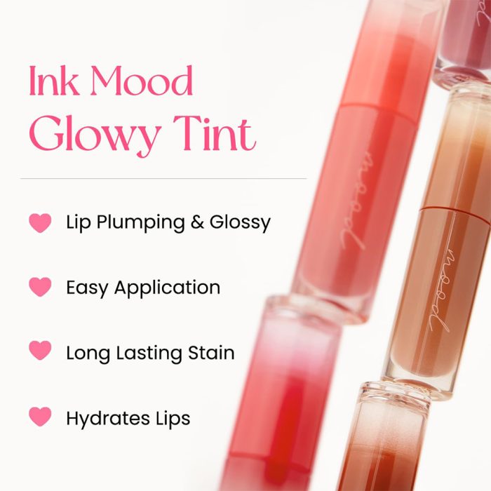 تینت لب براق پریپرا Peripera Ink Mood Glowy Tint